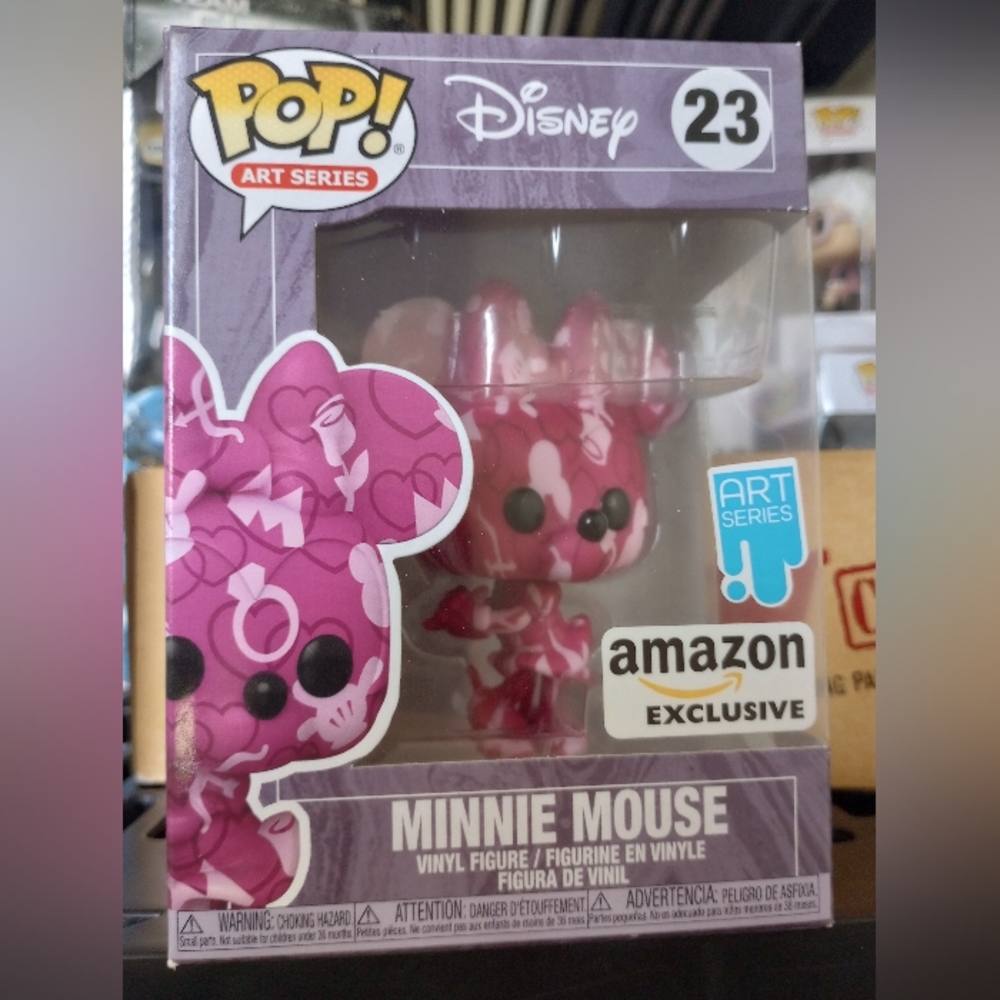 Disney's Minnie Mouse Funko POP! Art Series Amazon Exclusive